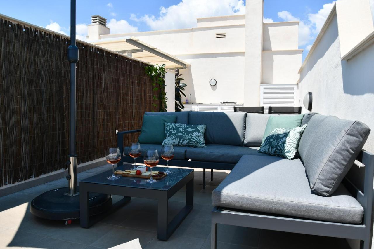 Luxurious Flat & Private Rooftop In Villamartin Orihuela Costa Dehesa de Campoamor  Eksteriør bilde
